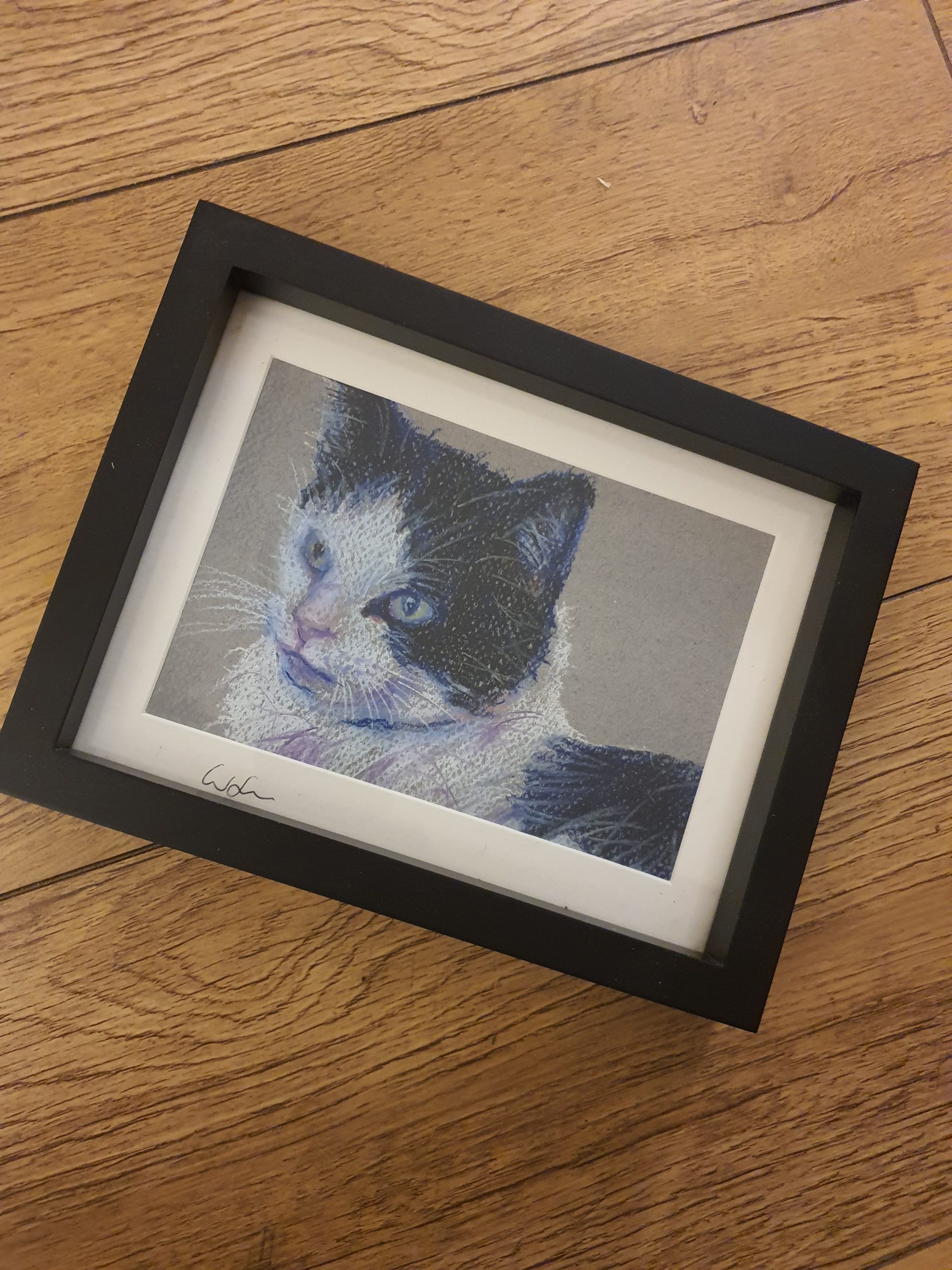 Pastel Pencil Sketch with Frame mount £ 45